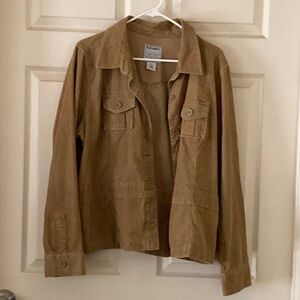 Old Navy Tan Lightweight Shirt Jacket